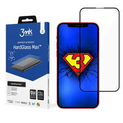 3MK Hard Glass Max zaštitno staklo za iPhone 13 Pro Max - crno
