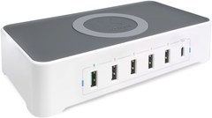 Xtorm Punjac i Bežicni punjac - Uni 4xUSB + 1xQC3.0 USB + 1xUSB-C + Wireless